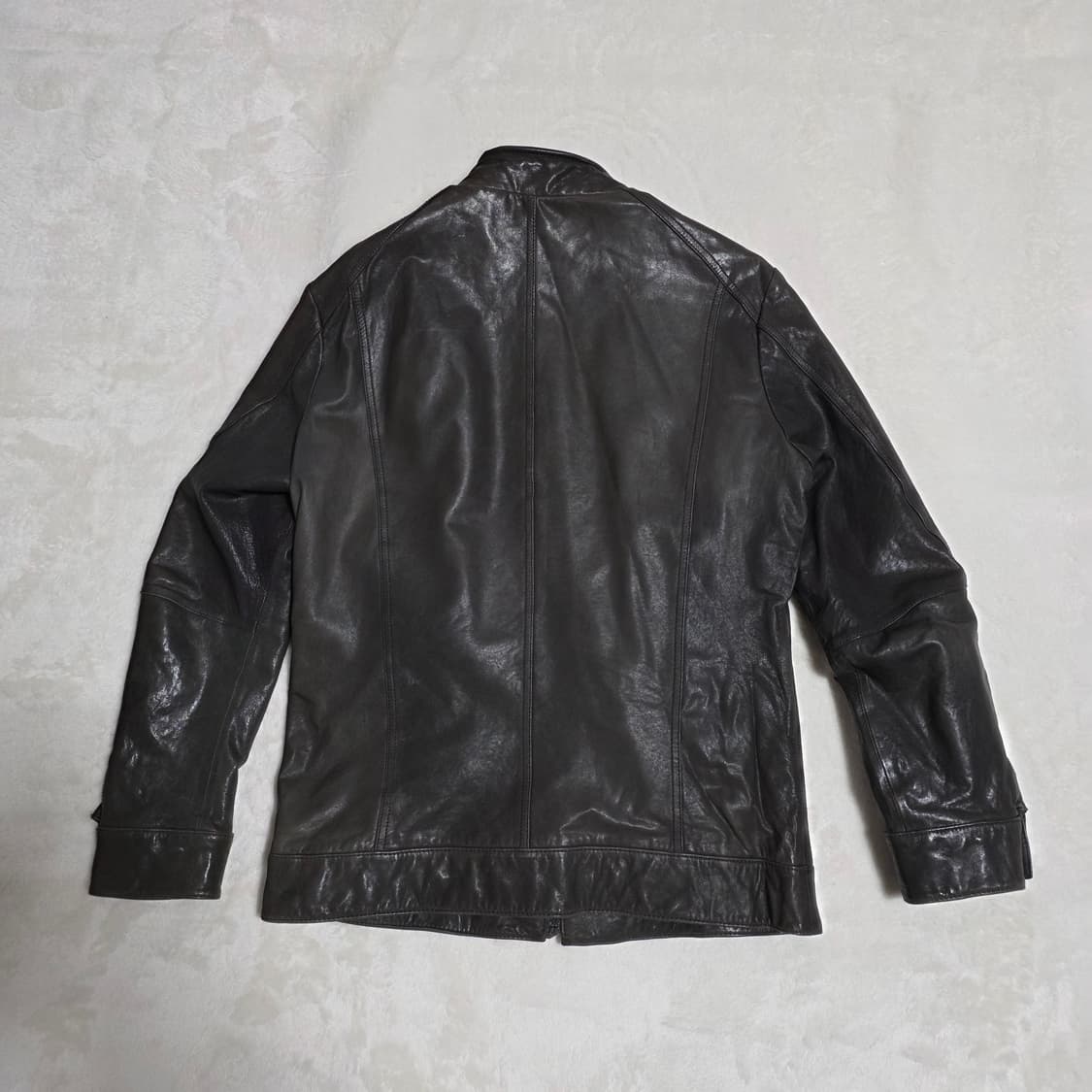 (95)앤드지 이태리 베지터블 양가죽 점퍼 차콜그레이 상품이미지3