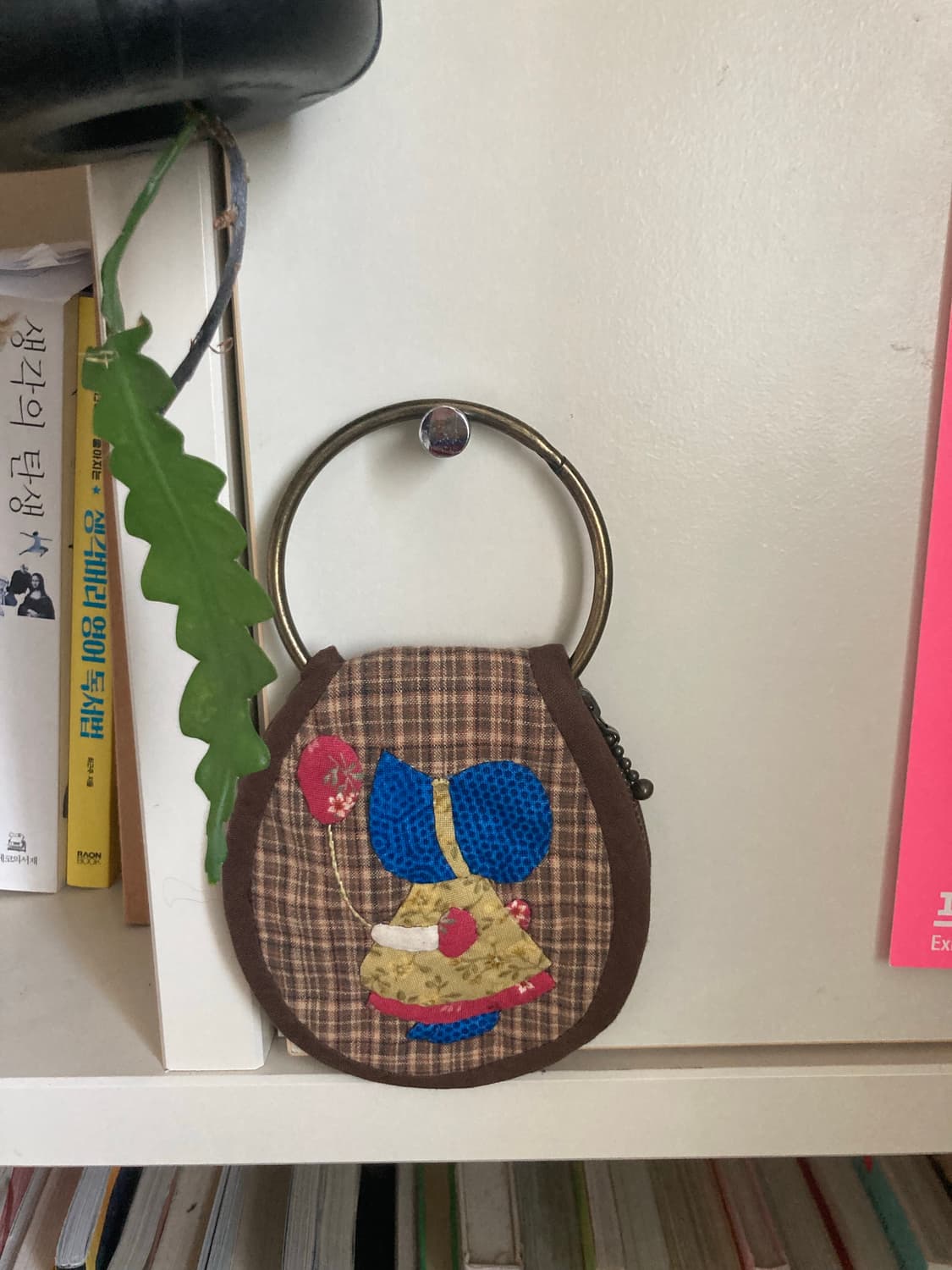 핸드메이드 아플리케 스냅 포켓 키링 상품이미지5