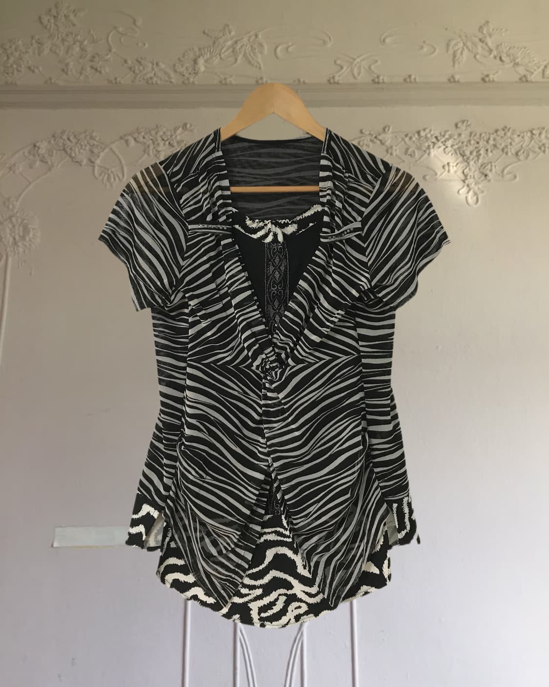 vintage pattern top 상품이미지8