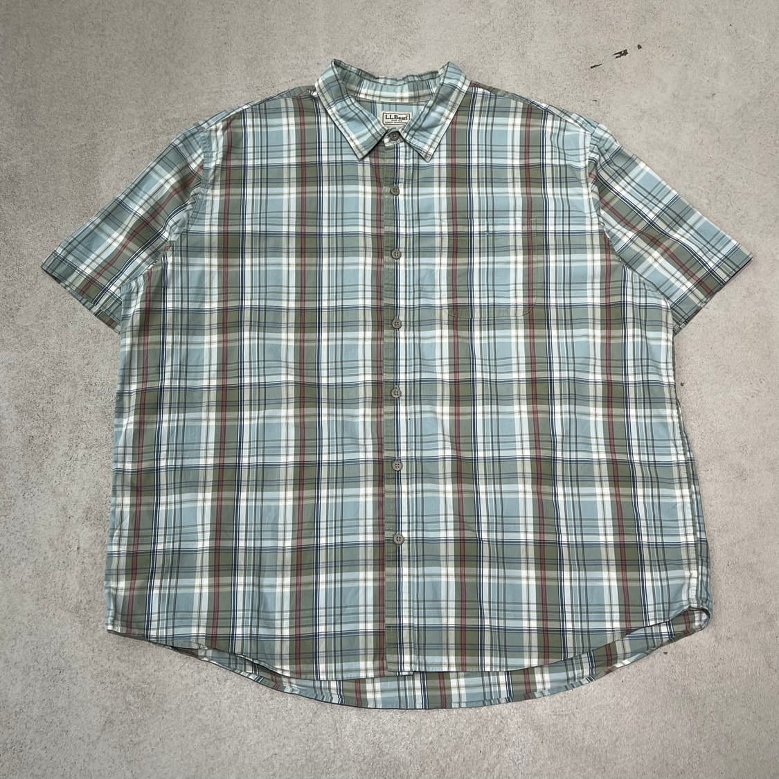 엘엘빈 체크 하프셔츠 s10619 상품이미지1