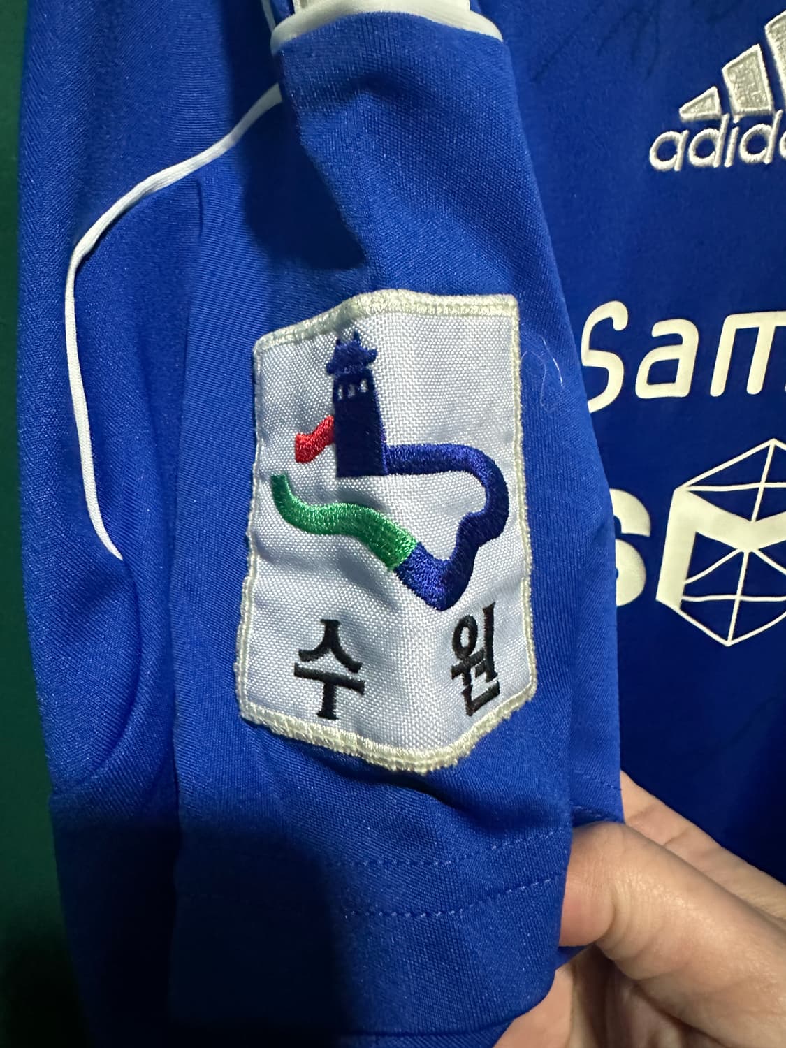 아디다스 수원삼성 싸인 오범석 유니폼110 상품이미지3