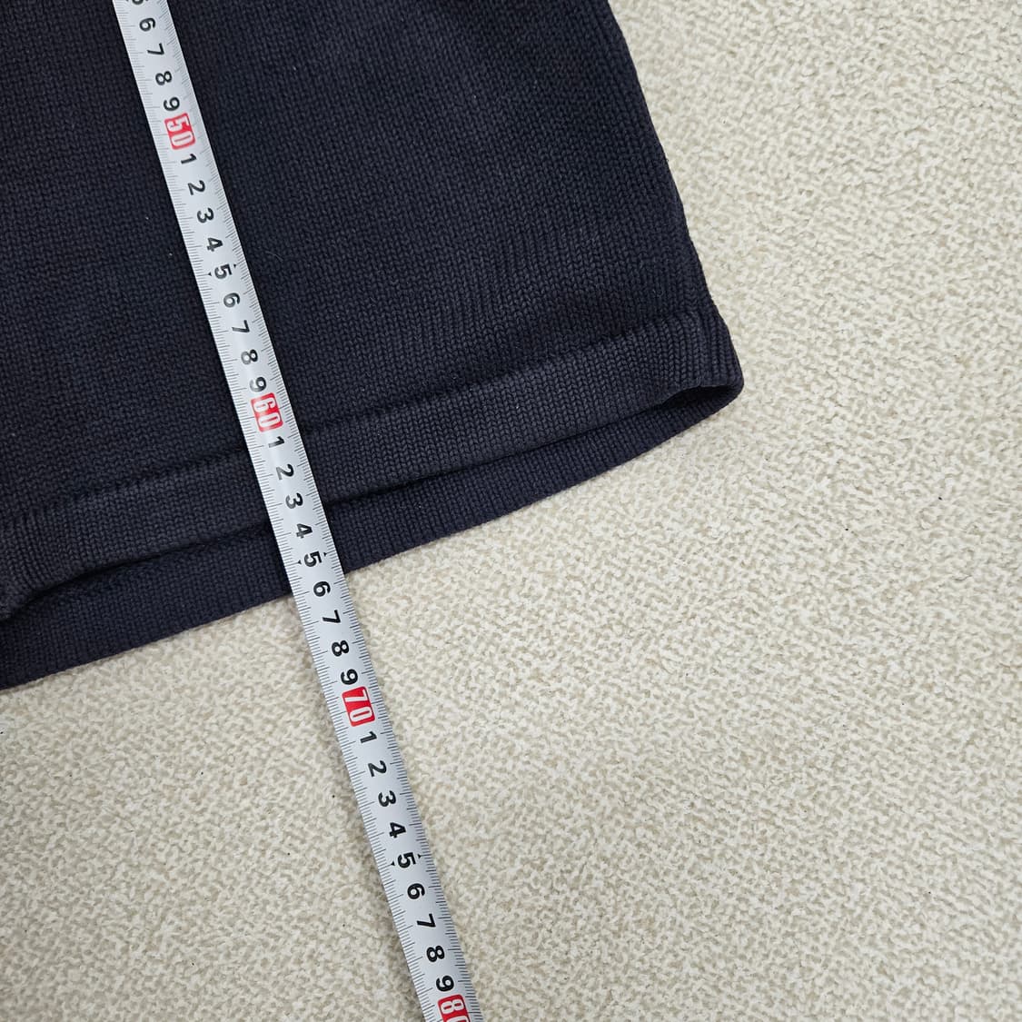 [M] 타미힐피거 스몰로고 투웨이 니트 집업 자켓 1210J1 상품이미지6