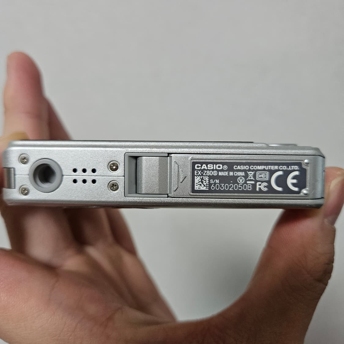 (카리나 토모토모 유인 디카) 카시오 엑슬림 EX-Z80 실버 디카 상품이미지5