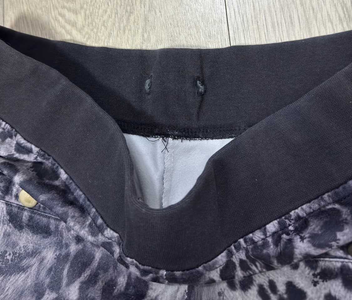 Roen 로엔 레오파드 타이거 호피 백호 트랙 수트 셋업 M 상품이미지10