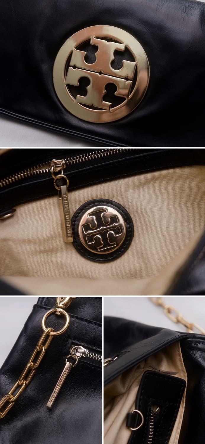 토리버치 레바 금장 빅로고 복스레더 WOC 체인 크로스백 (클러치) 상품이미지10