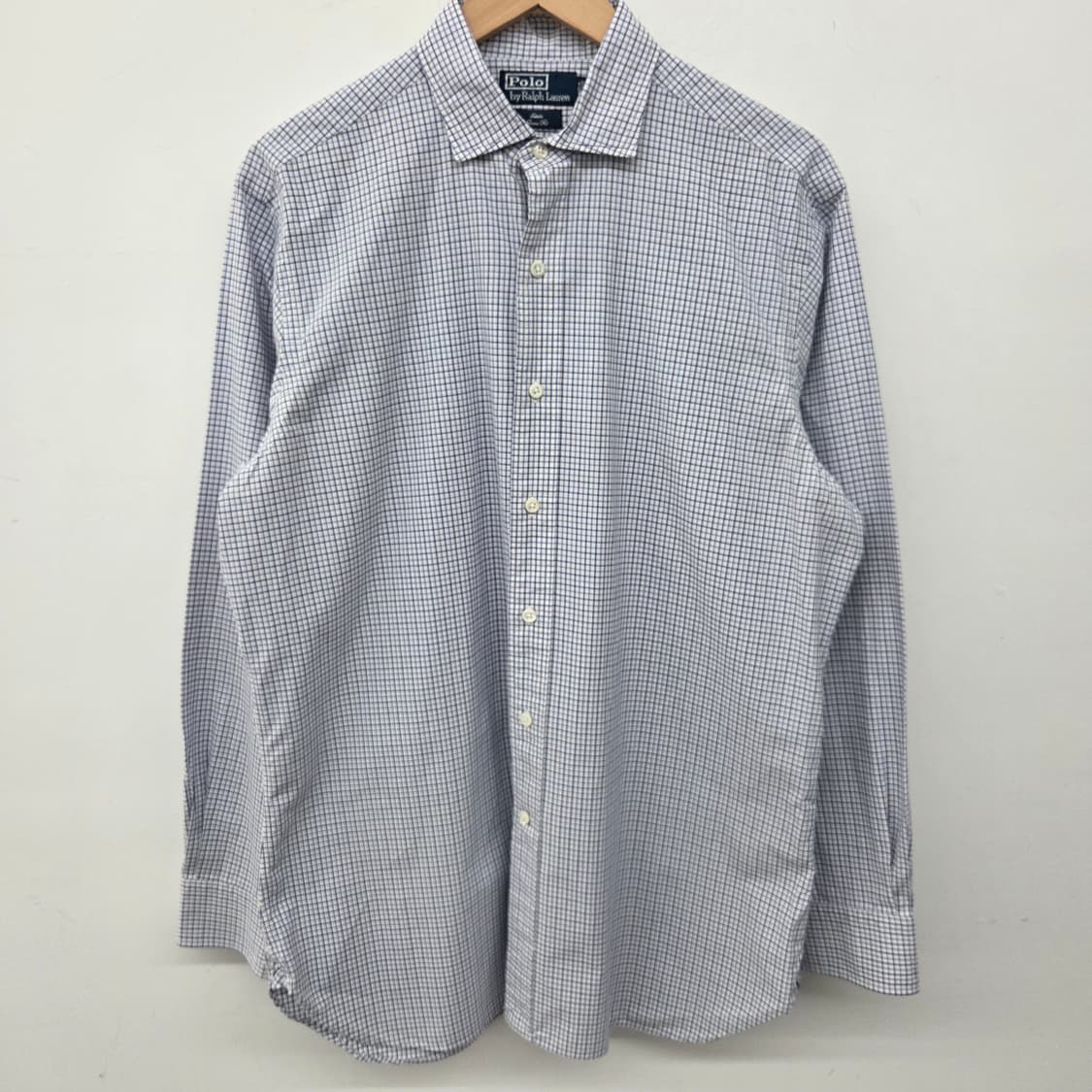 폴로 랄프로렌 체크 긴팔 셔츠 남XL 상품이미지2