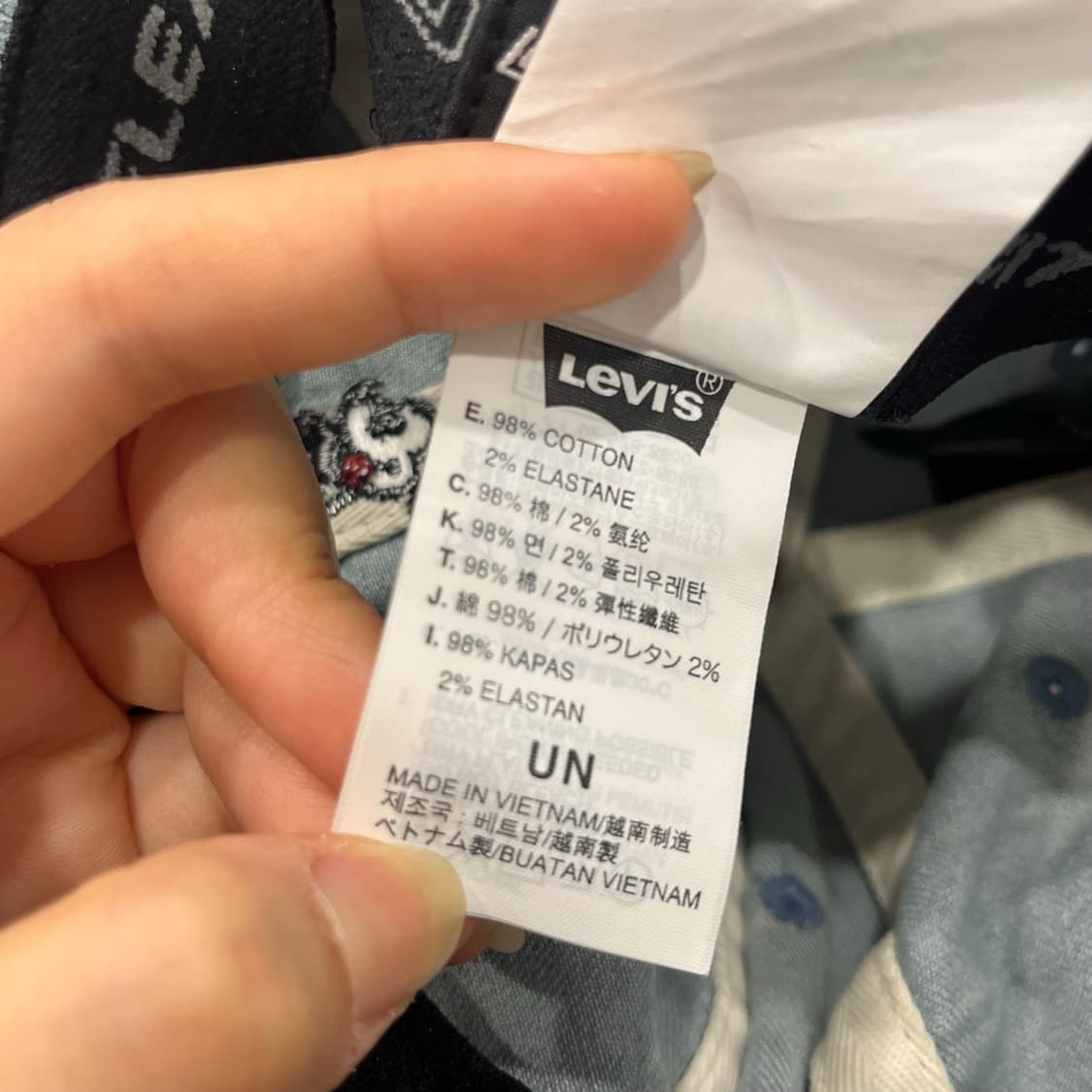 리바이스 미키마우스 디즈니 데님 볼캡 상품이미지6
