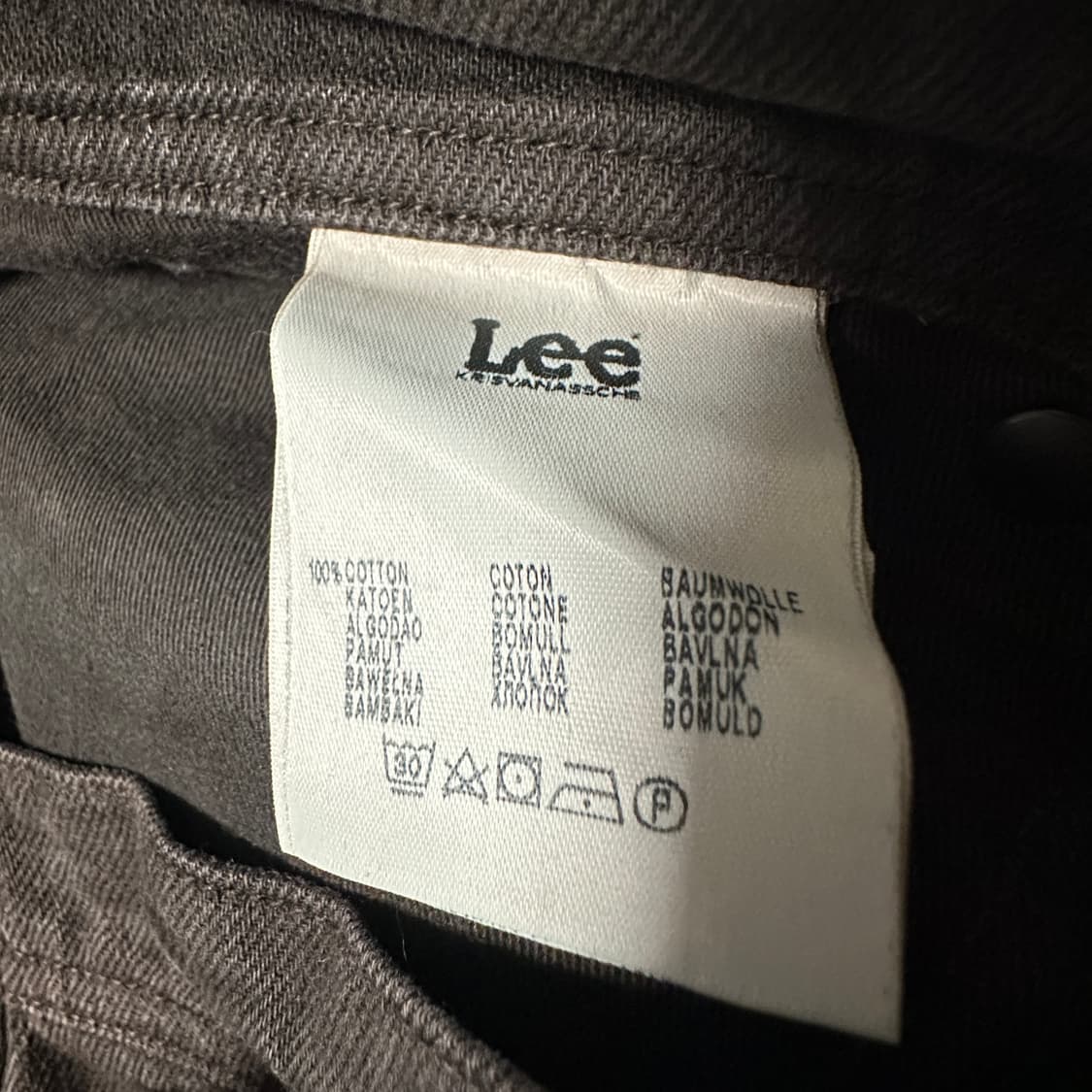 LEE italy made vintage denim pants 상품이미지4