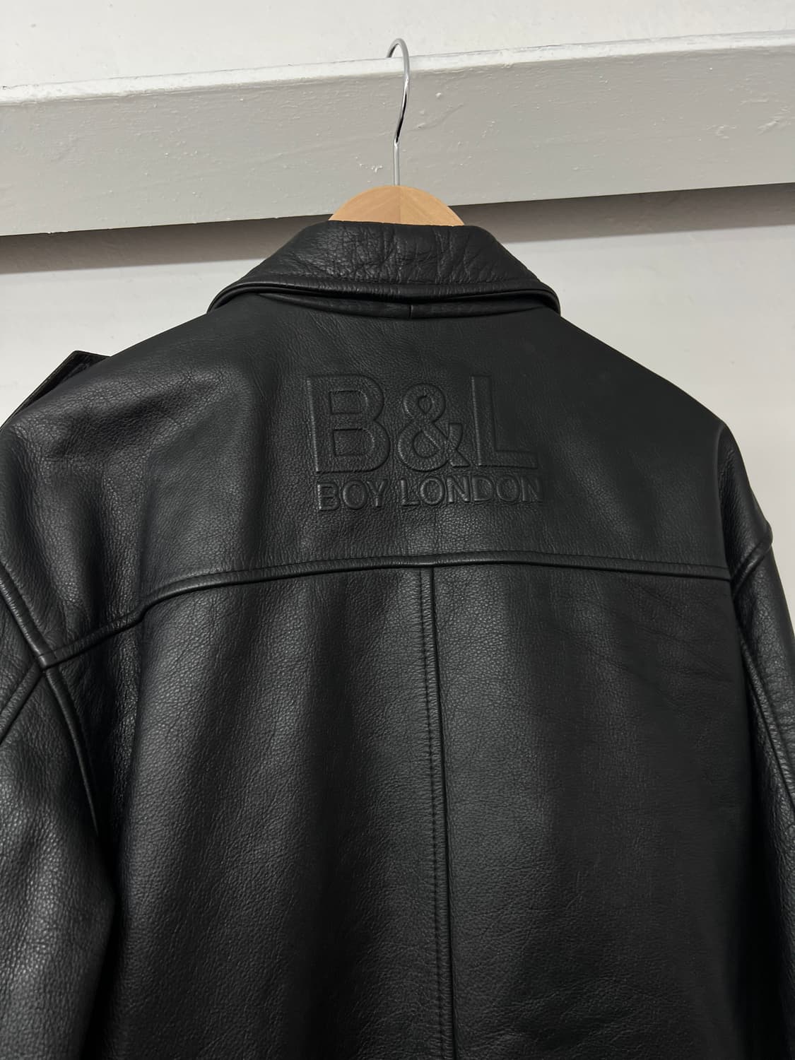 90s 보이런던 사선 라이더 자켓 상품이미지9