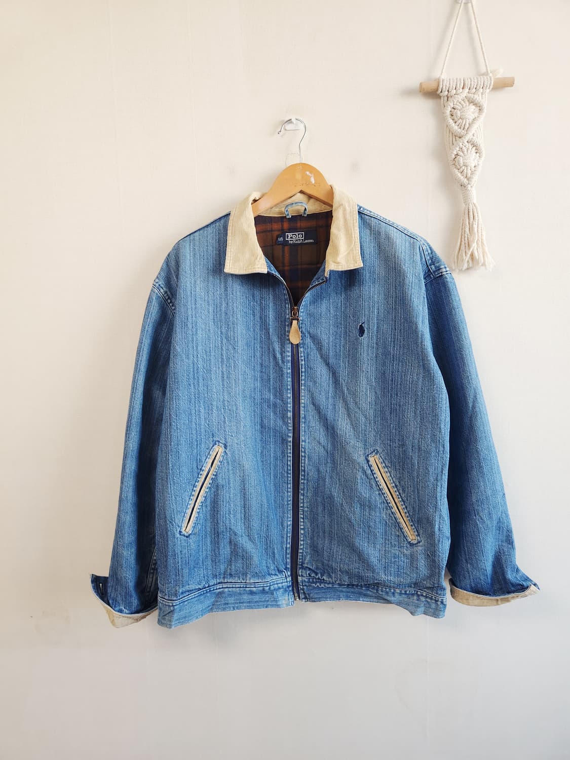 폴로 랄프로렌 코듀로이 베이포트 블루종 데님 자켓 105 상품이미지1