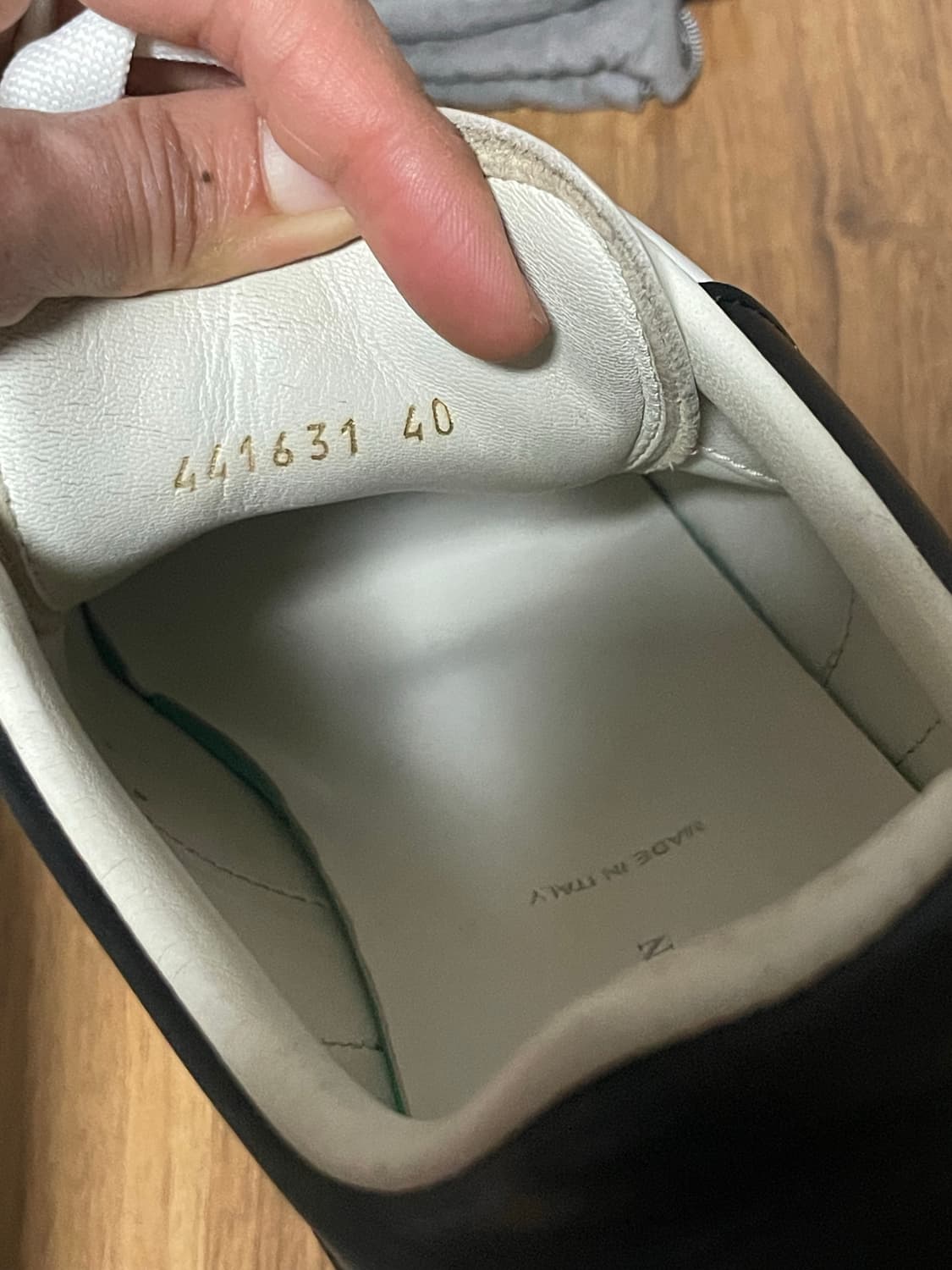 Alexander McQueen 알렉산더맥퀸 오버솔 화이트 블랙 40   상품이미지5