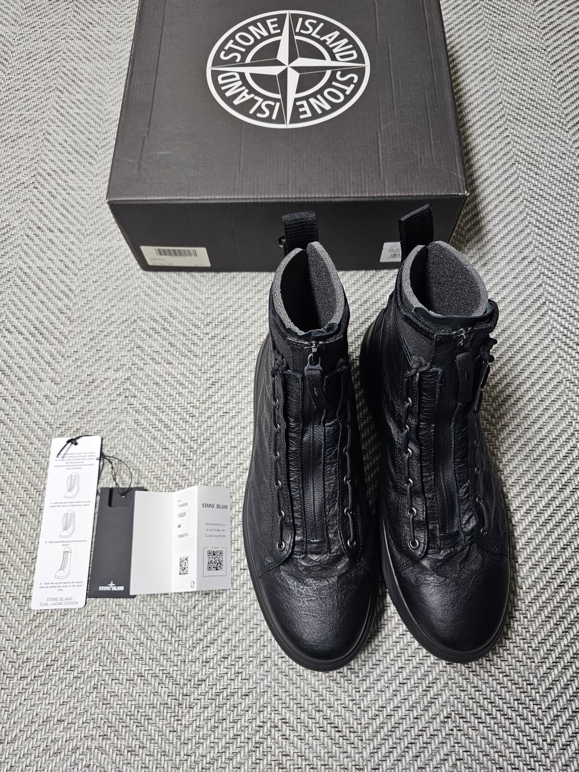 스톤아일랜드 DUAL LACING SYSTEM BOOTS 상품이미지4