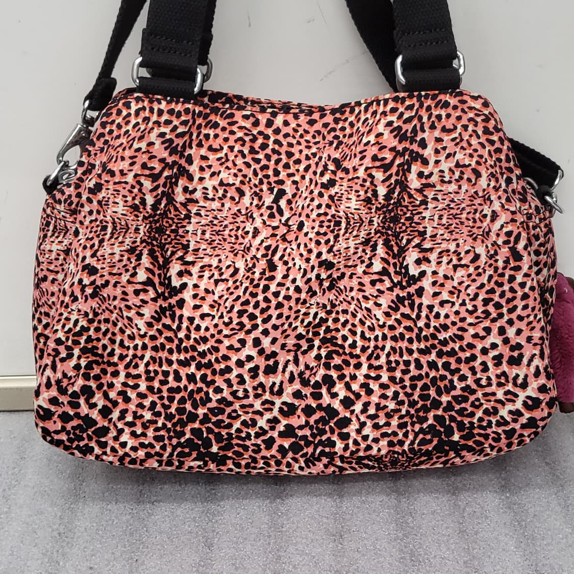 키플링정품 레오파드 패턴 토트백30x20cm 상품이미지6