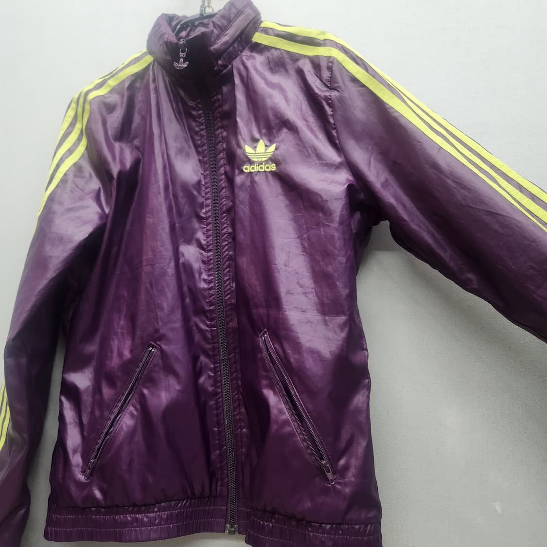 아디다스 로고 삼선 바람막이 자켓 85(S) 상품이미지3