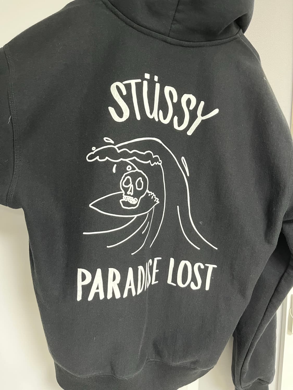 Old Stussy 스컬 후드집업 M 상품이미지3