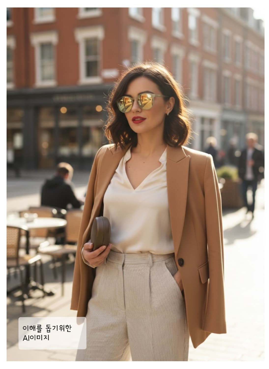 [정품] 비비안웨스트우드 미러 선글라스 올리브컬러 상품이미지1