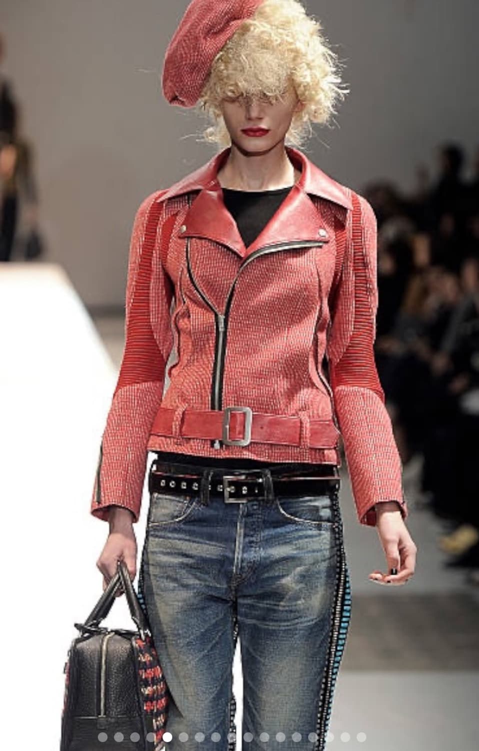 준야와타나베 13AW 컬렉션 에나멜 벨트 상품이미지3