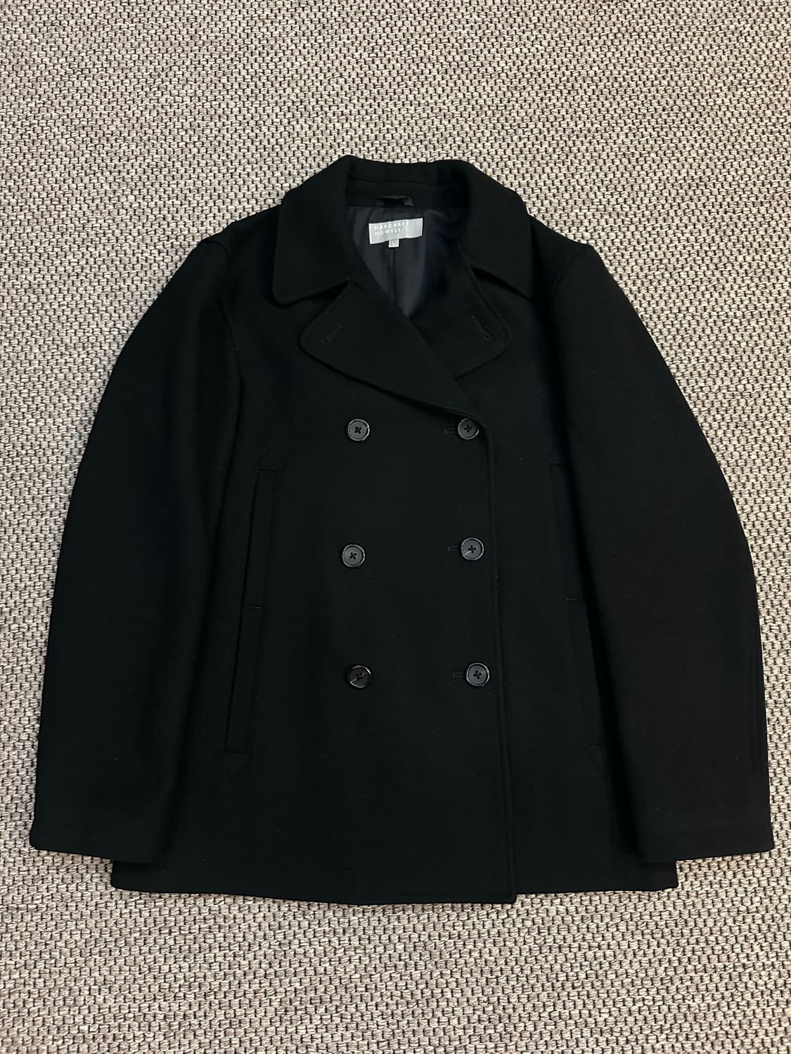 MHL 마가렛호웰 피코트 블랙 L 100 상품이미지3