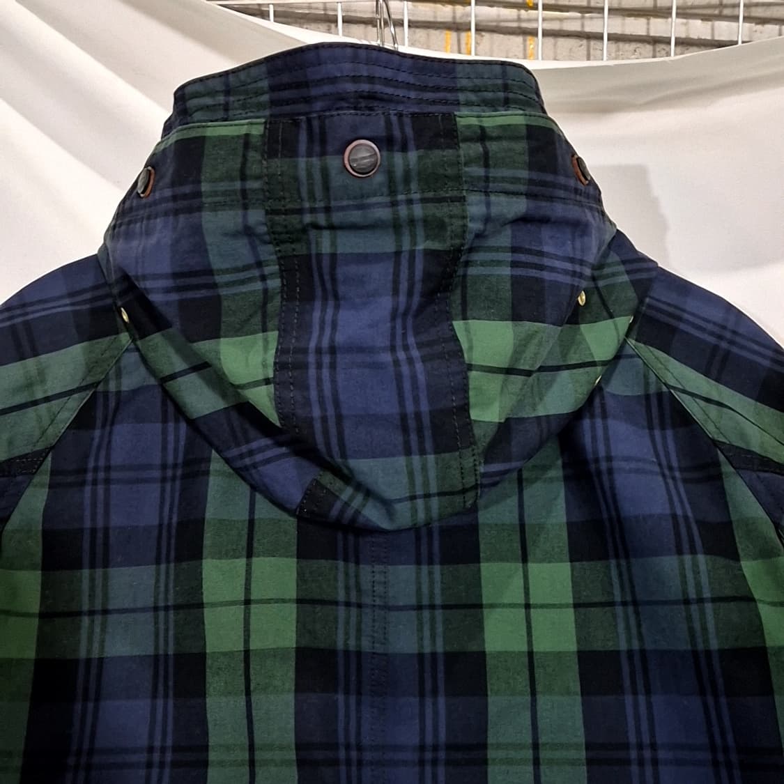 바스통 타탄체크 야상 자켓 상품이미지3