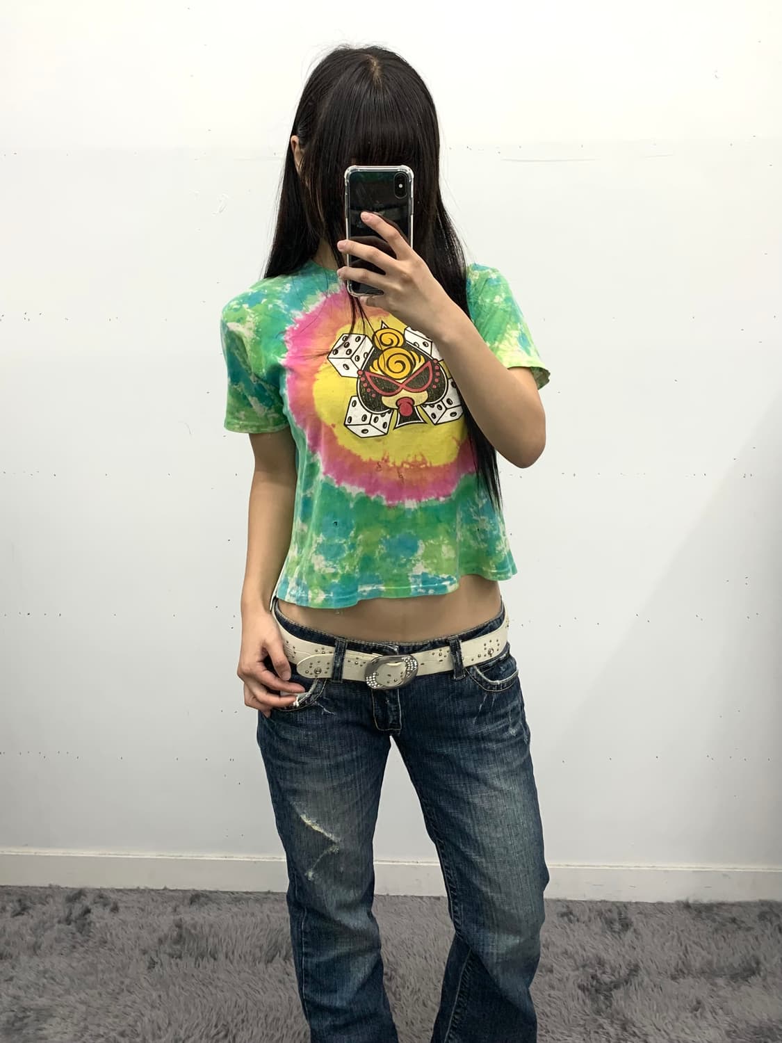 Y2k 로우라이즈 부츠컷 데님 상품이미지4