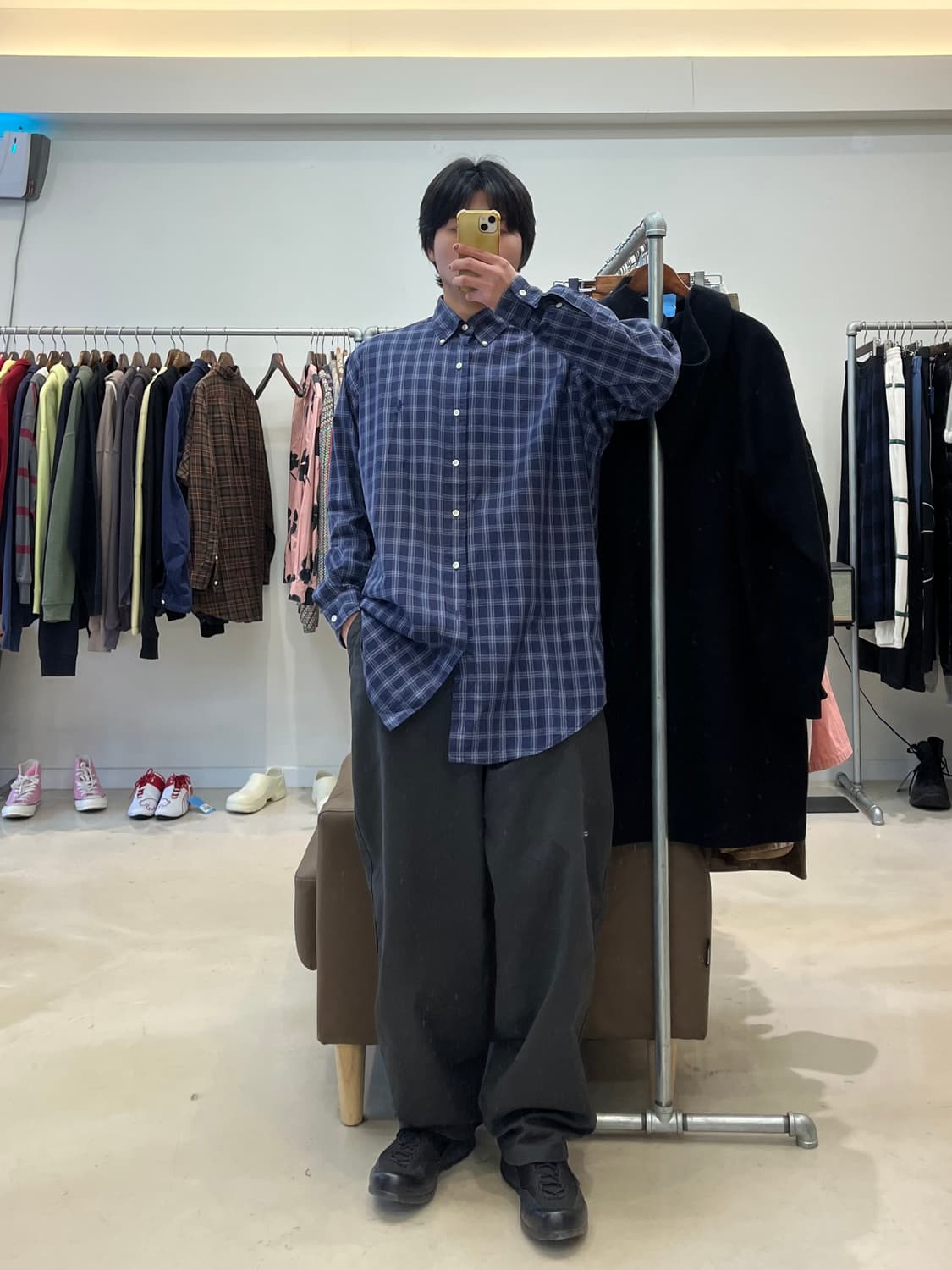 폴로 랄프로렌 체크 셔츠 상품이미지5