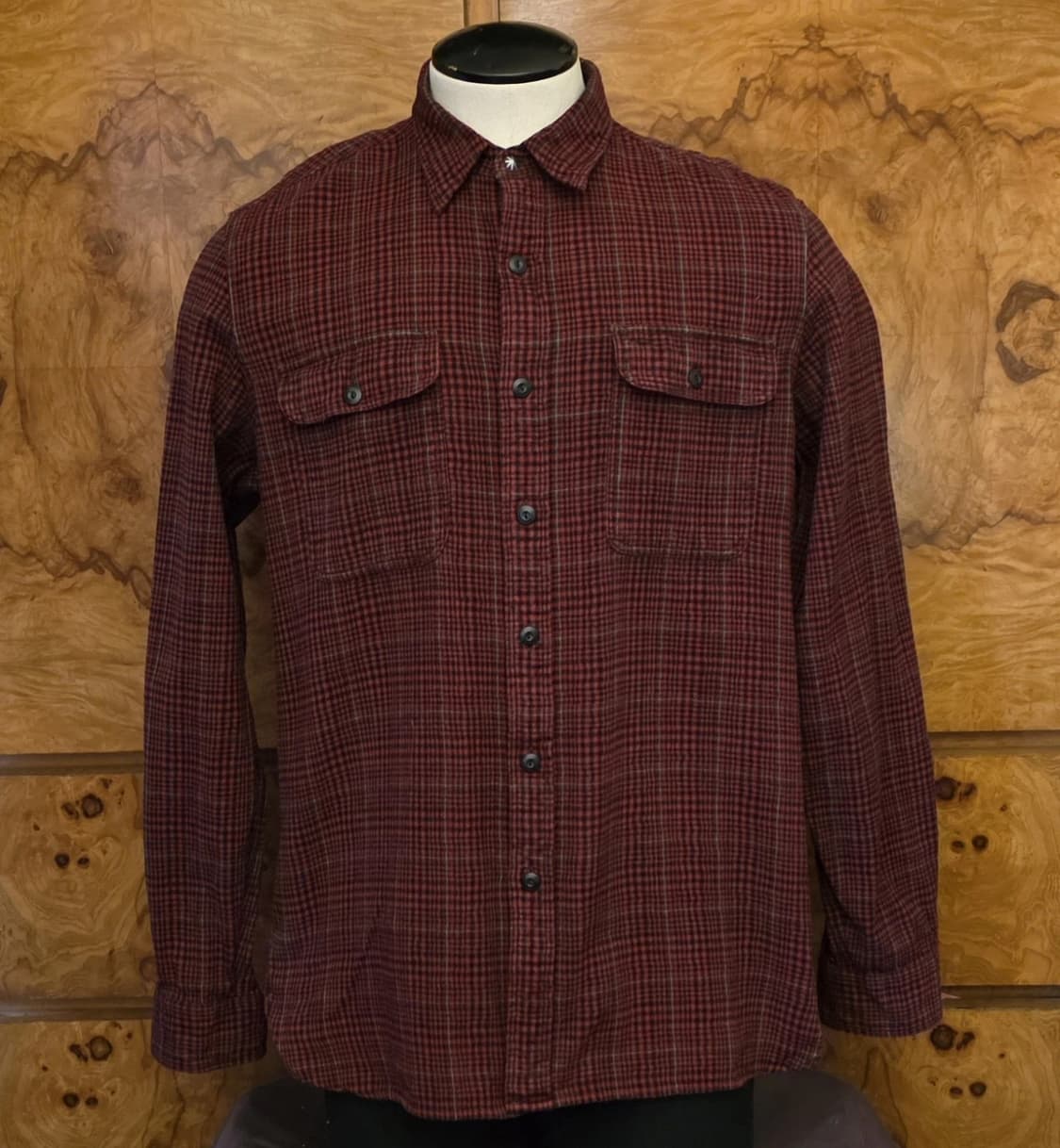 RRL 더블알엘 플래드 체크 워크 셔츠 상품이미지2