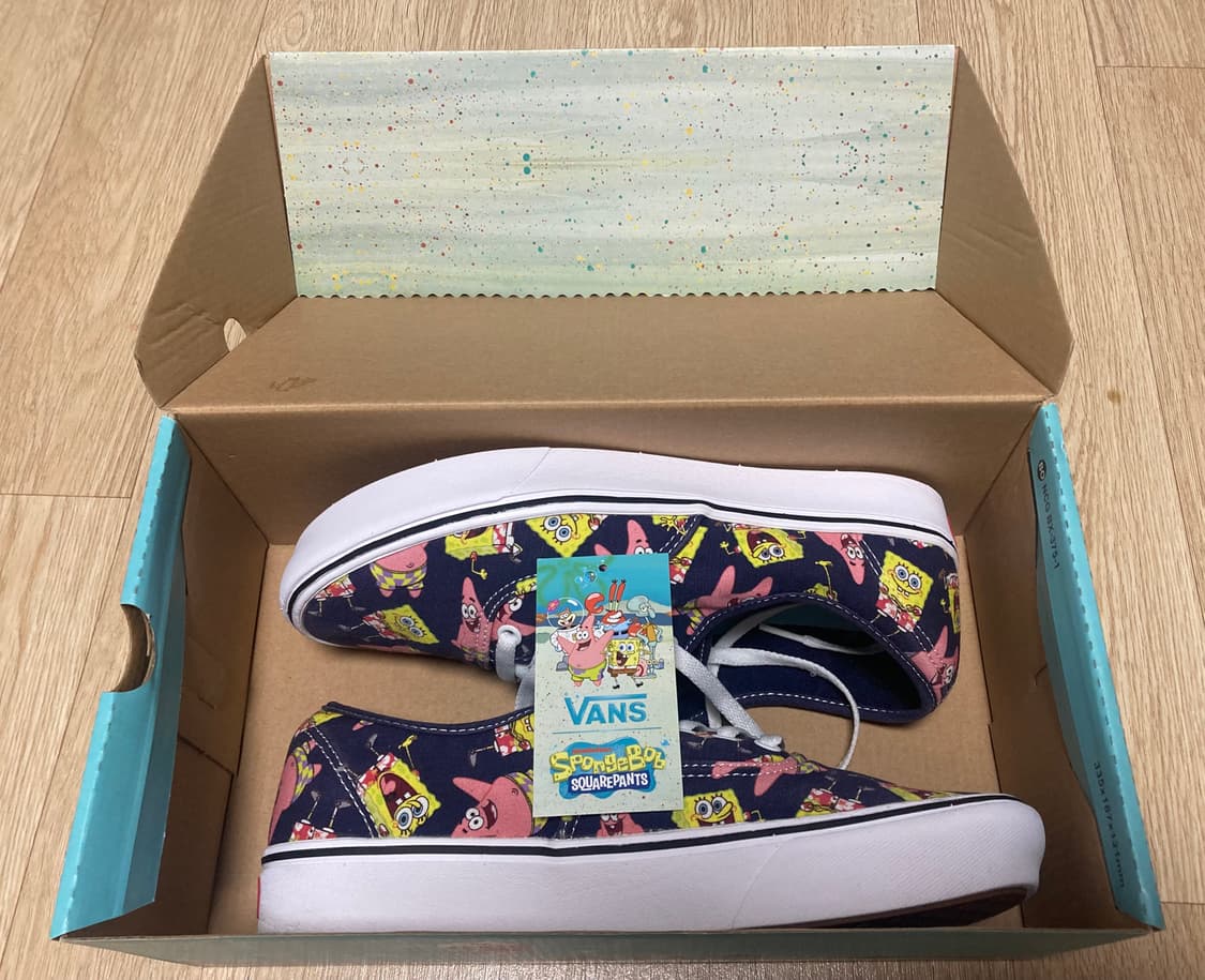 반스 스폰지밥 콜라보 상품이미지3