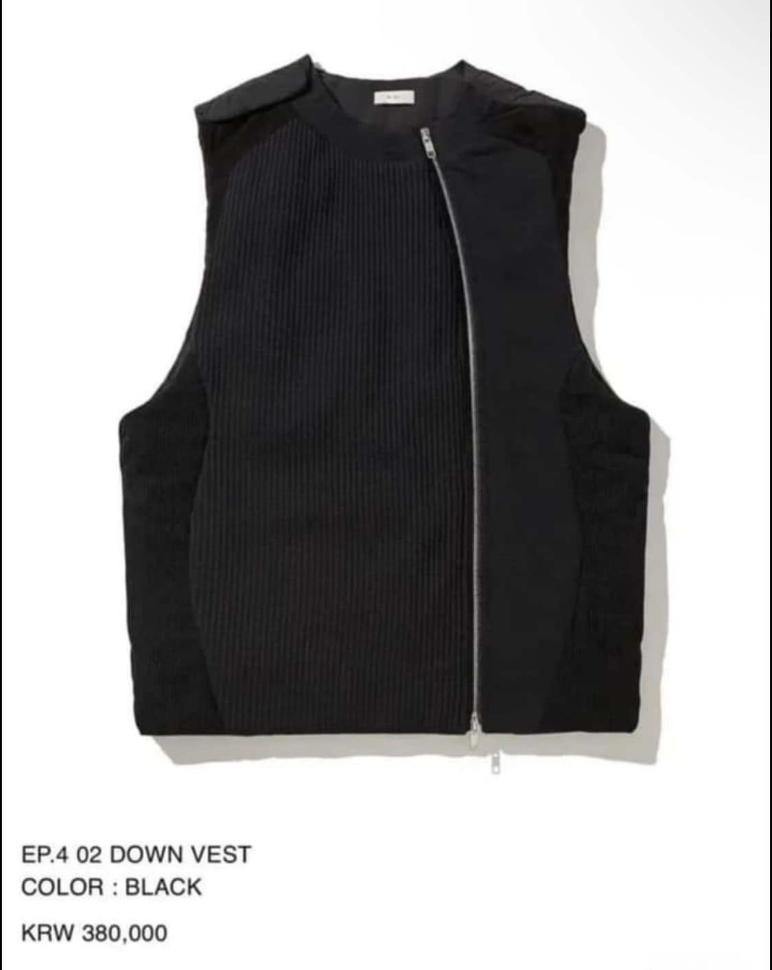 Xlim ep4 02 vest 사이즈 1 상품이미지1