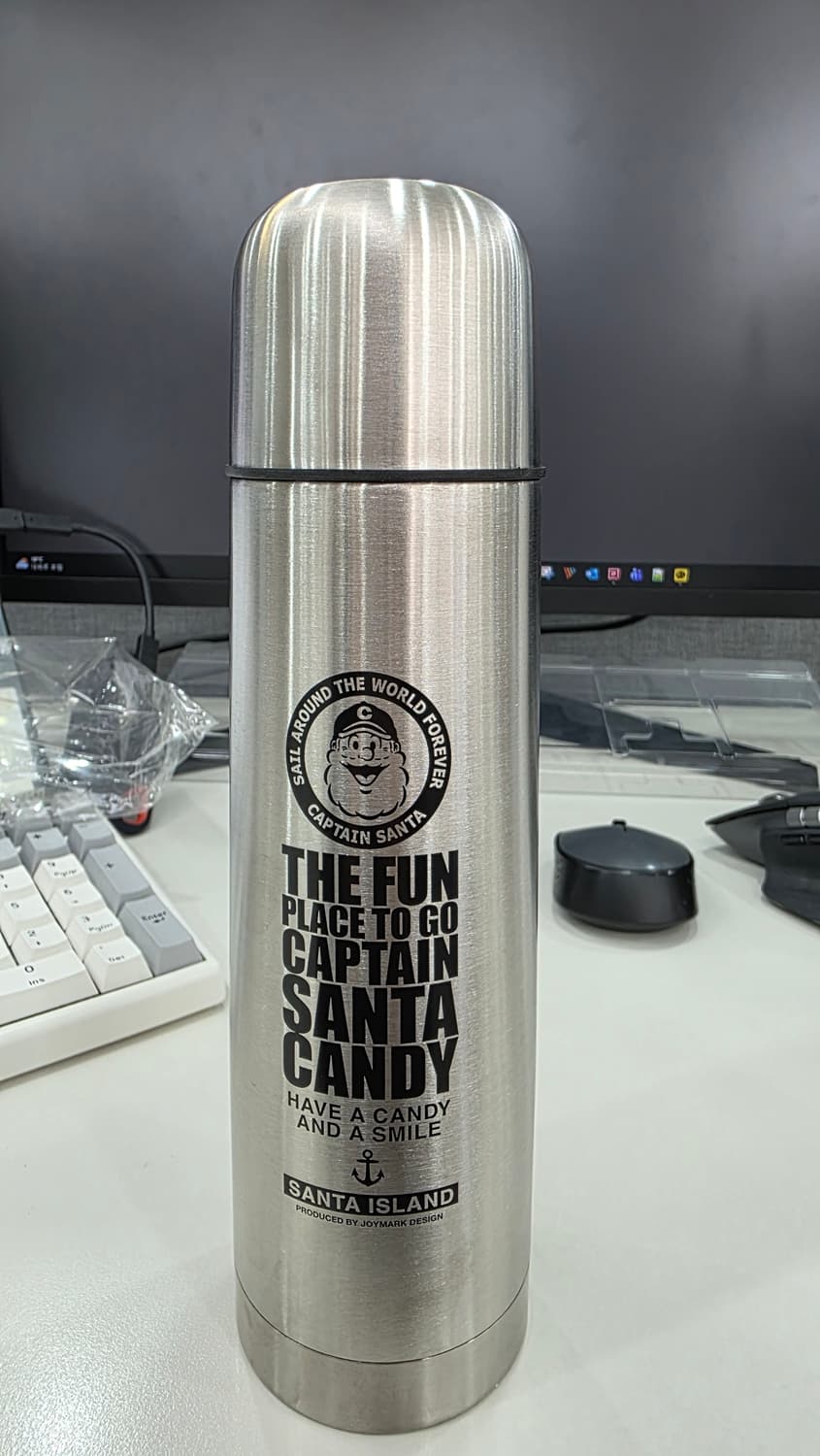 (미사용) 캡틴산타 텀블러 스텐 470ml 상품이미지1