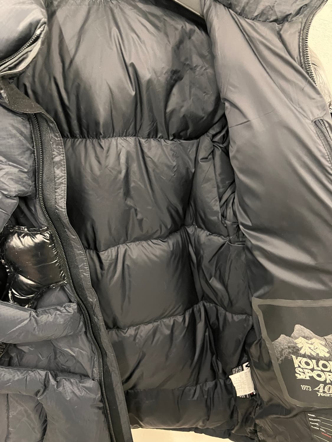 코오롱 40주년 한정판 3D 헤비구스 패딩 95 상품이미지7