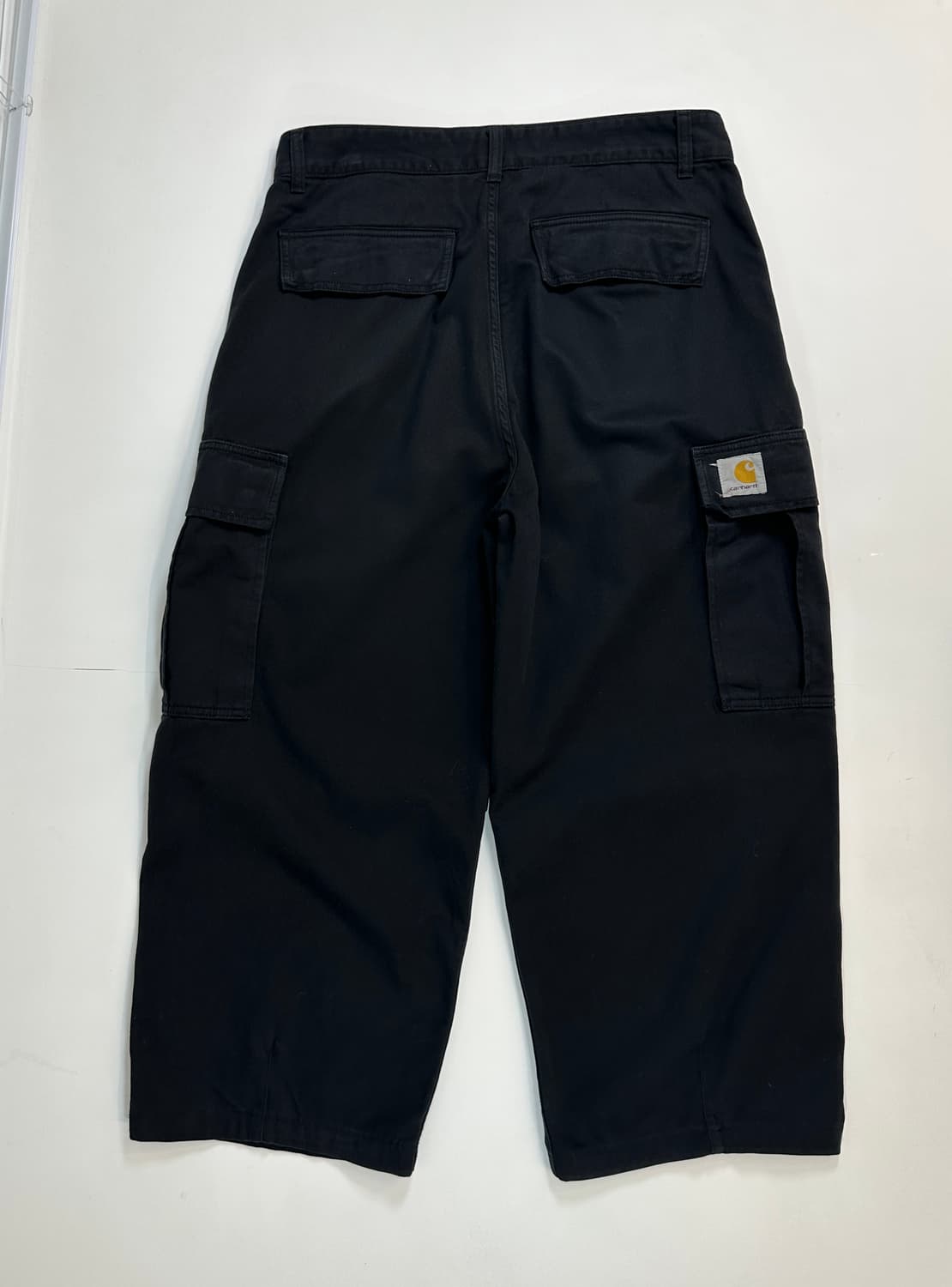Carhatt 칼하트 wip cole 와이드 카고팬츠 32 블랙 상품이미지3