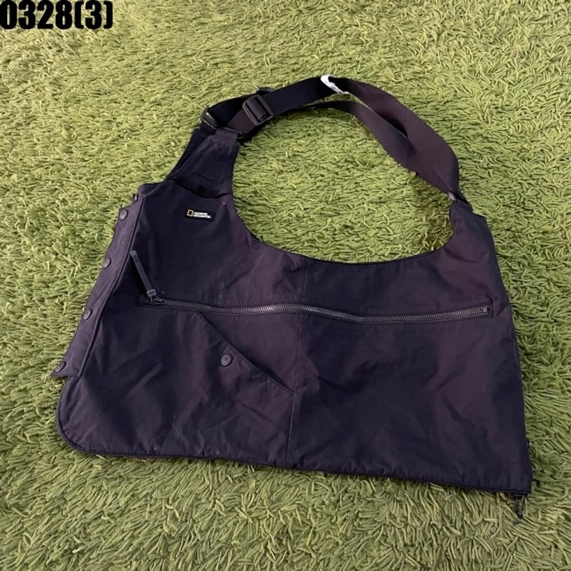 내셔널지오그래픽 투웨이 크로스백&조끼 상품이미지1