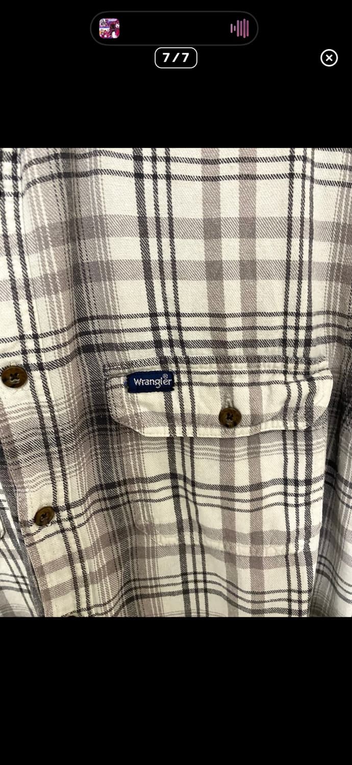 WRANGLER ombre check shirts 랭글러 옴브레 체크셔츠 상품이미지8