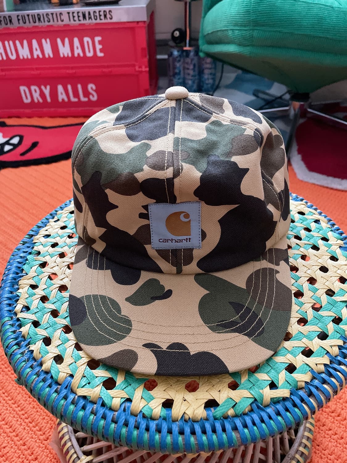 베이프 x 칼하트 모자 상품이미지1