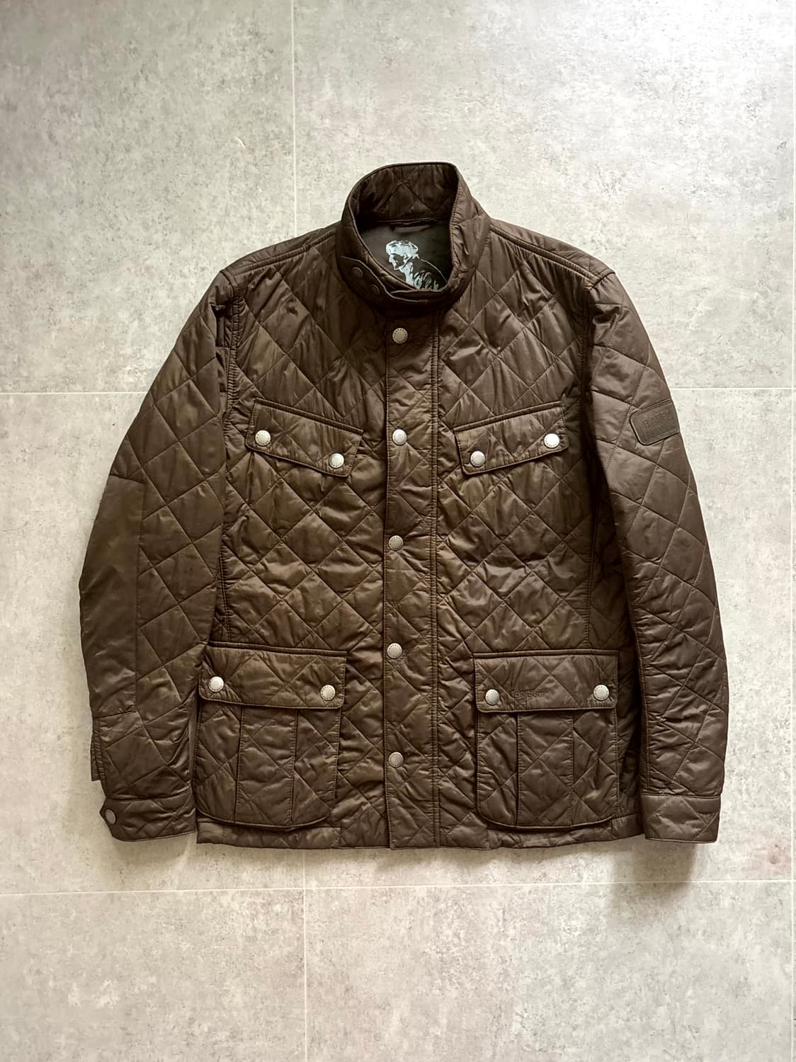 바버 인터네셔널 Ariel 퀼팅 자켓 L(100~103) 상품이미지1