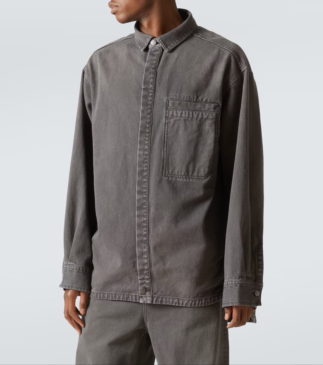 엔타이어스튜디오 허르큘린 셔츠 스톤 라이트 S사이즈 상품이미지1