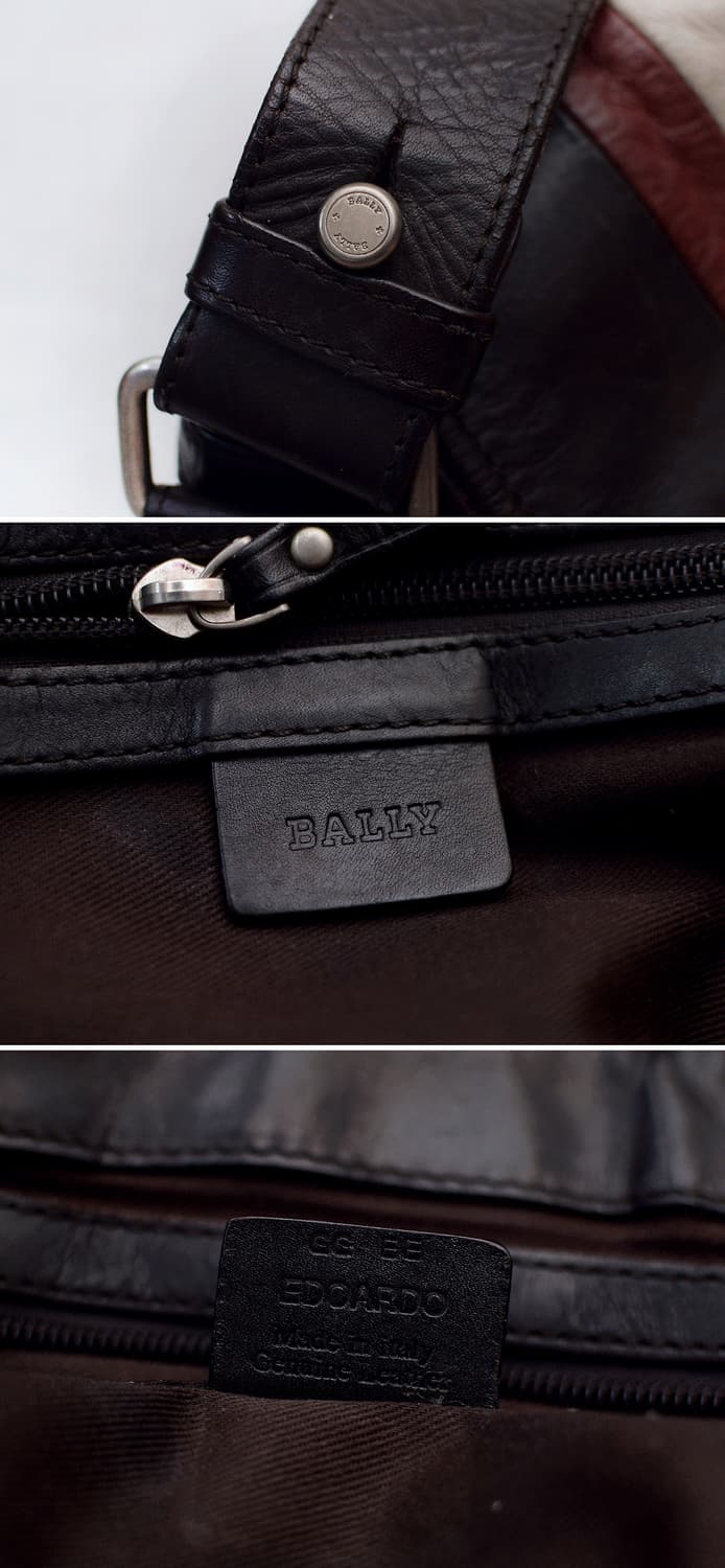 발리 (BALLY) 에도아르도 풀그레인 베지터블 레더 메신저백 상품이미지10