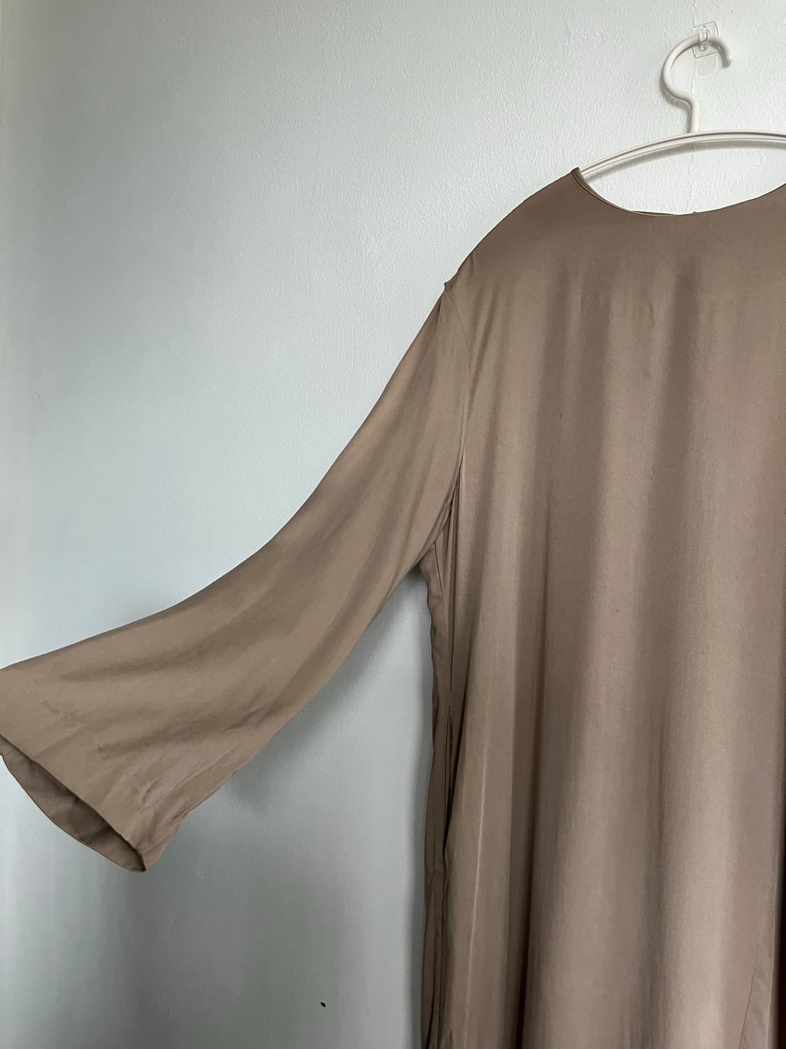tencel long dress (beige) 상품이미지2