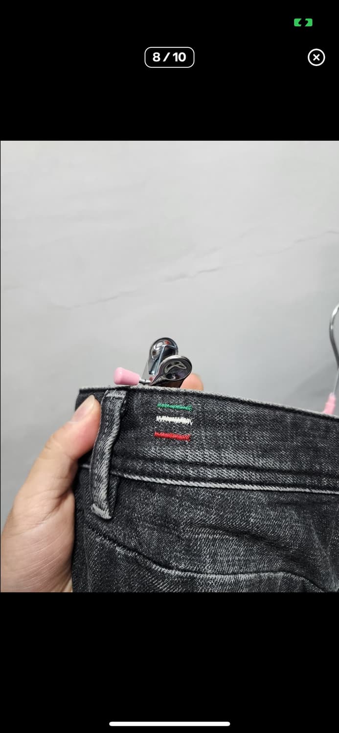 디젤 DARRON 빈티지 흑청바지 상품이미지8