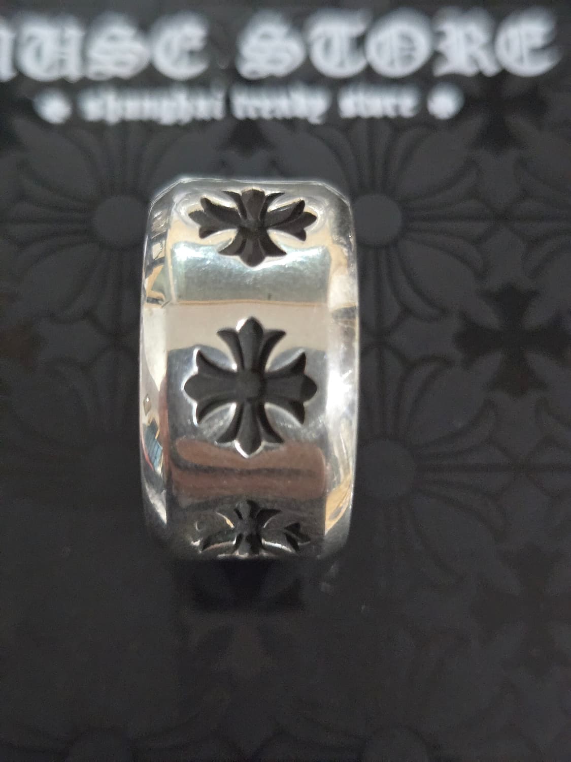 크롬하츠 CH플러스 칙 밴드 링 정품 상품이미지2