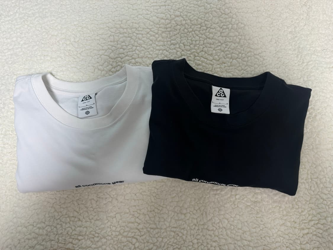 나이키 ACG 반팔 티셔츠 블랙 L 상품이미지5