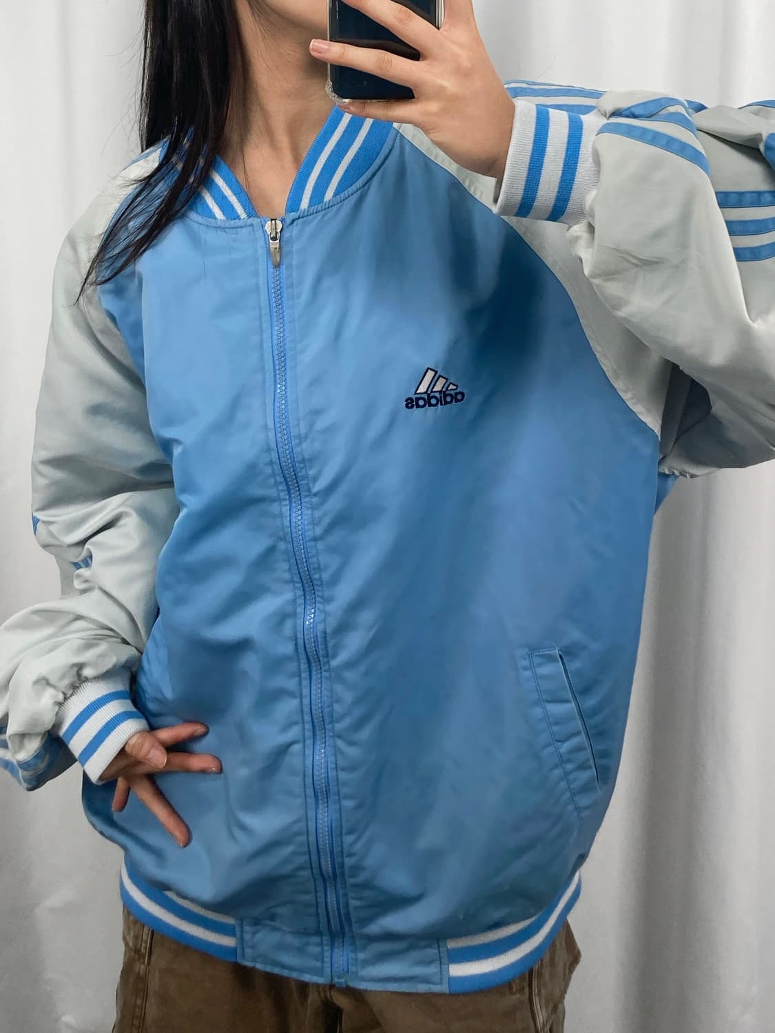 아디다스 올드스쿨 블루종 자켓 상품이미지1