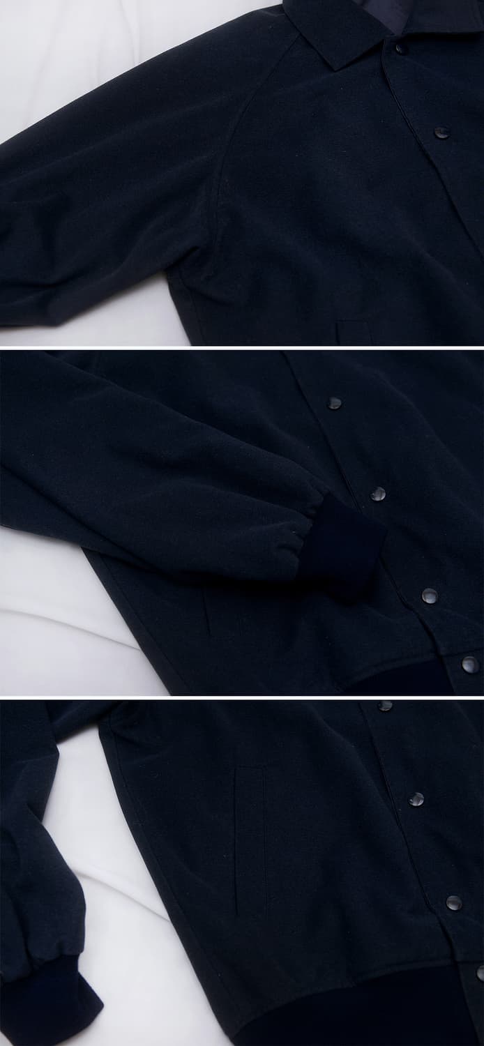 데상트 재팬 오리지널 양면 버튼 울자켓.우븐자켓 (100) 상품이미지6