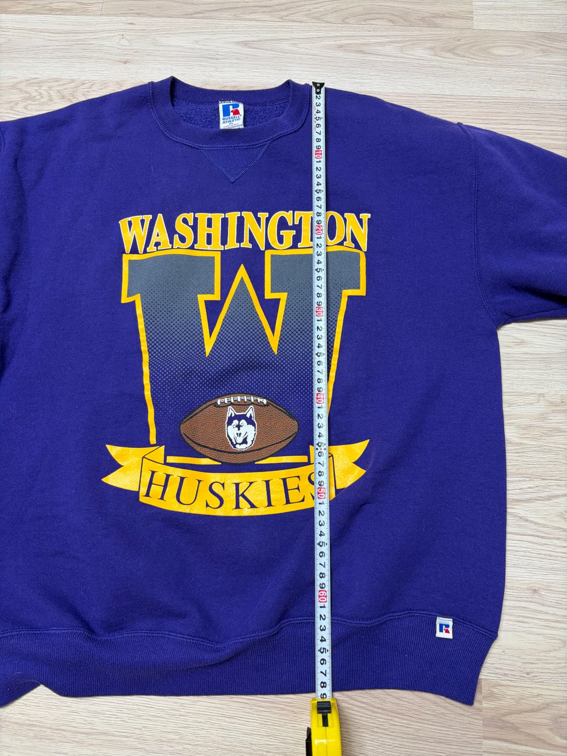 러셀 90s 미제 스웻셔츠 맨투맨 퍼플 XL 상품이미지5