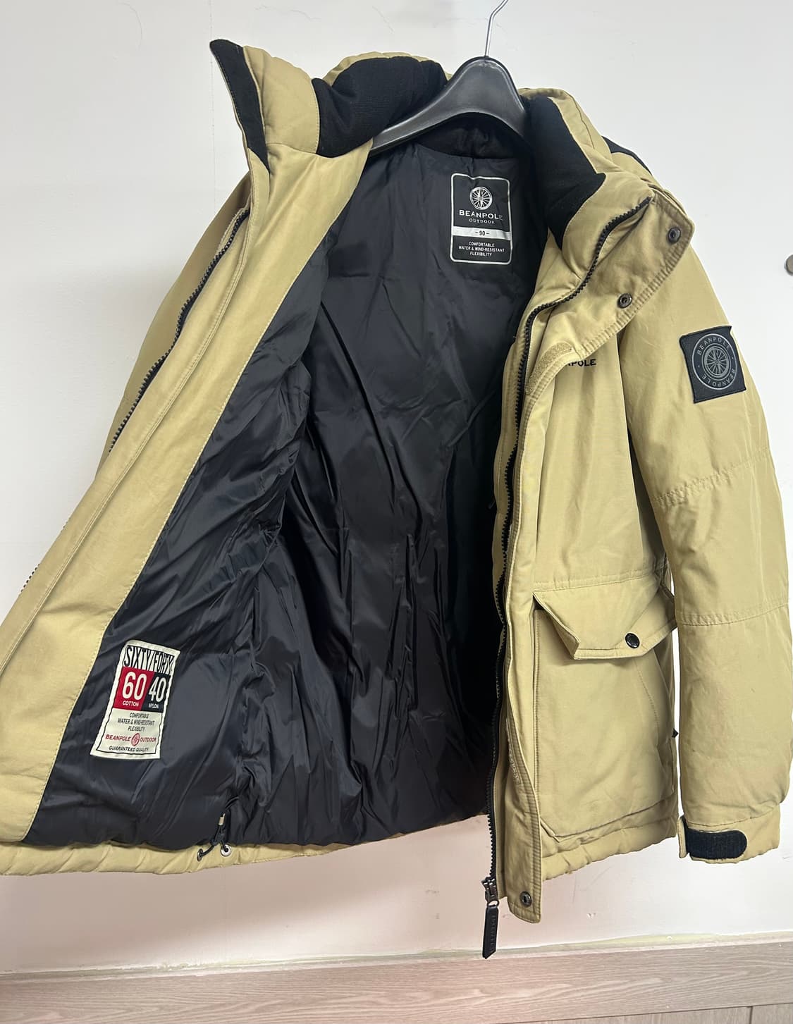 빈폴 여성 덕다운 패딩 점퍼 90 상품이미지6