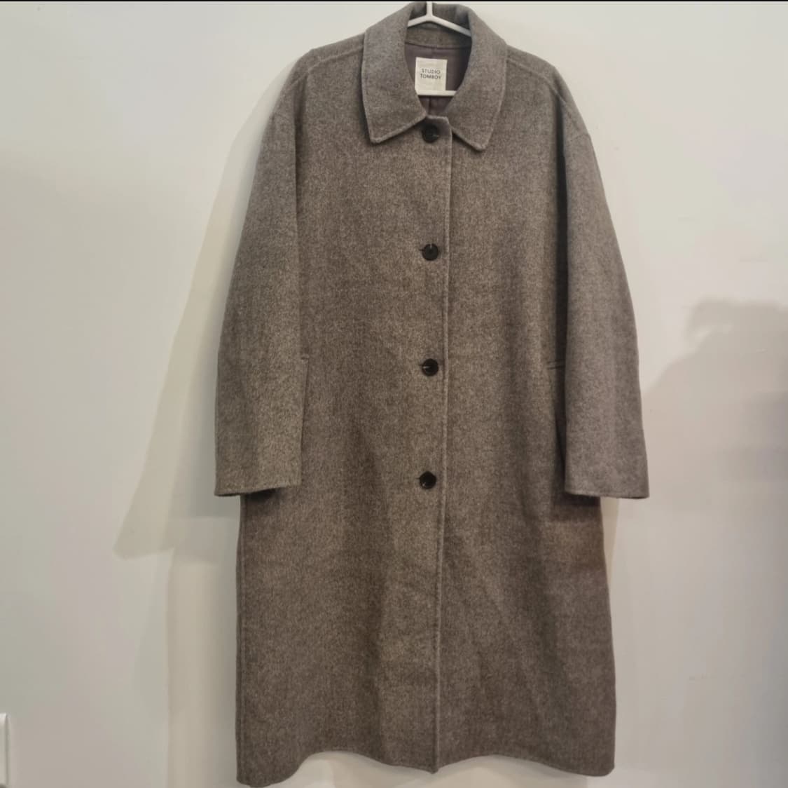 STUDIO TOMBOY 스튜디오 톰보이 모 혼방 코트 상품이미지2