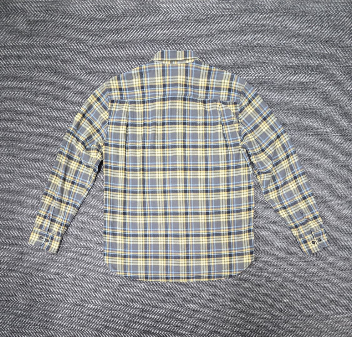 시리즈 23ss series 옐로우핀 체크 셔츠 상품이미지3