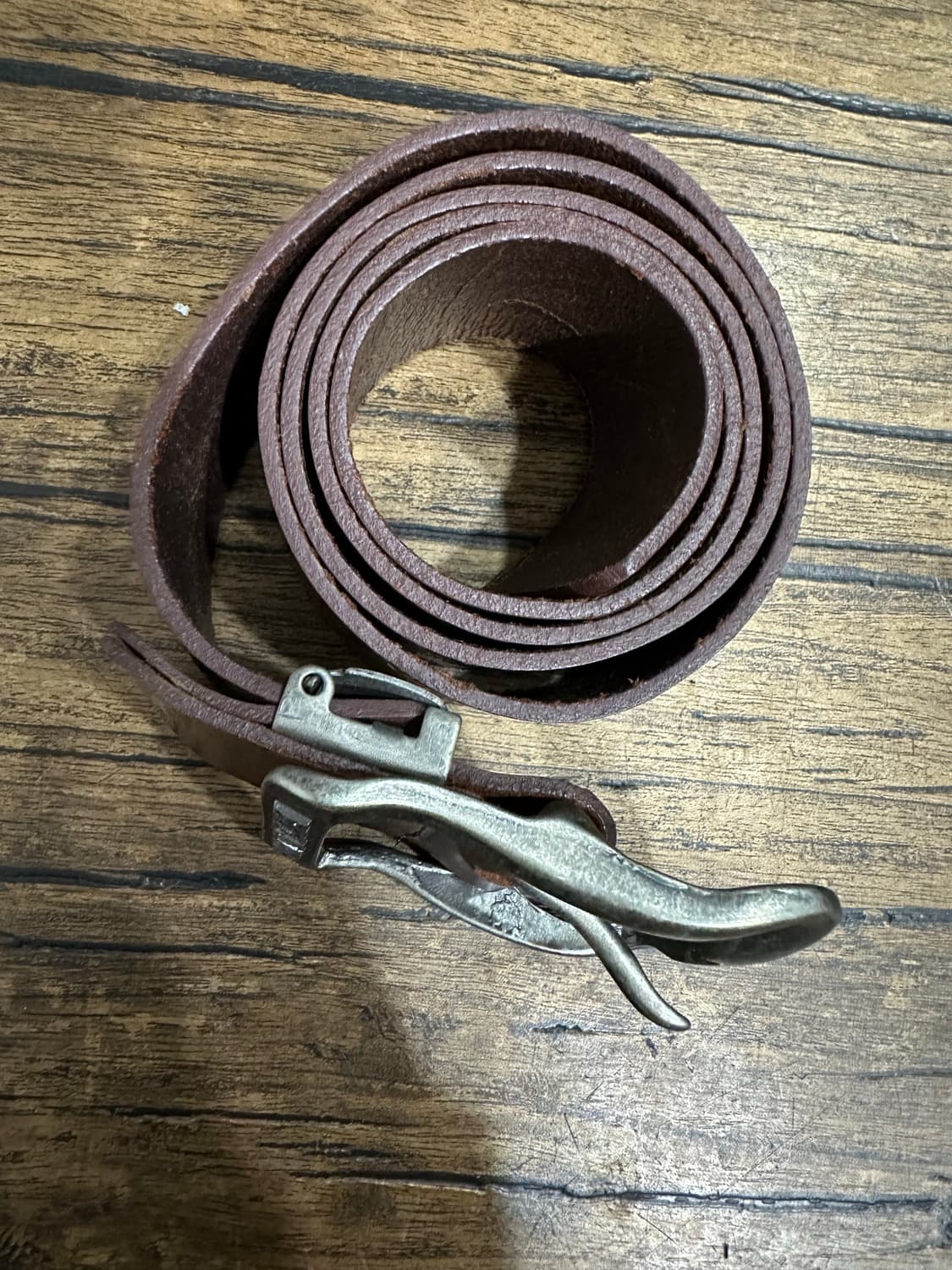 REIZ JEANS Genuine Leather 빈티지 가죽 벨트 상품이미지2