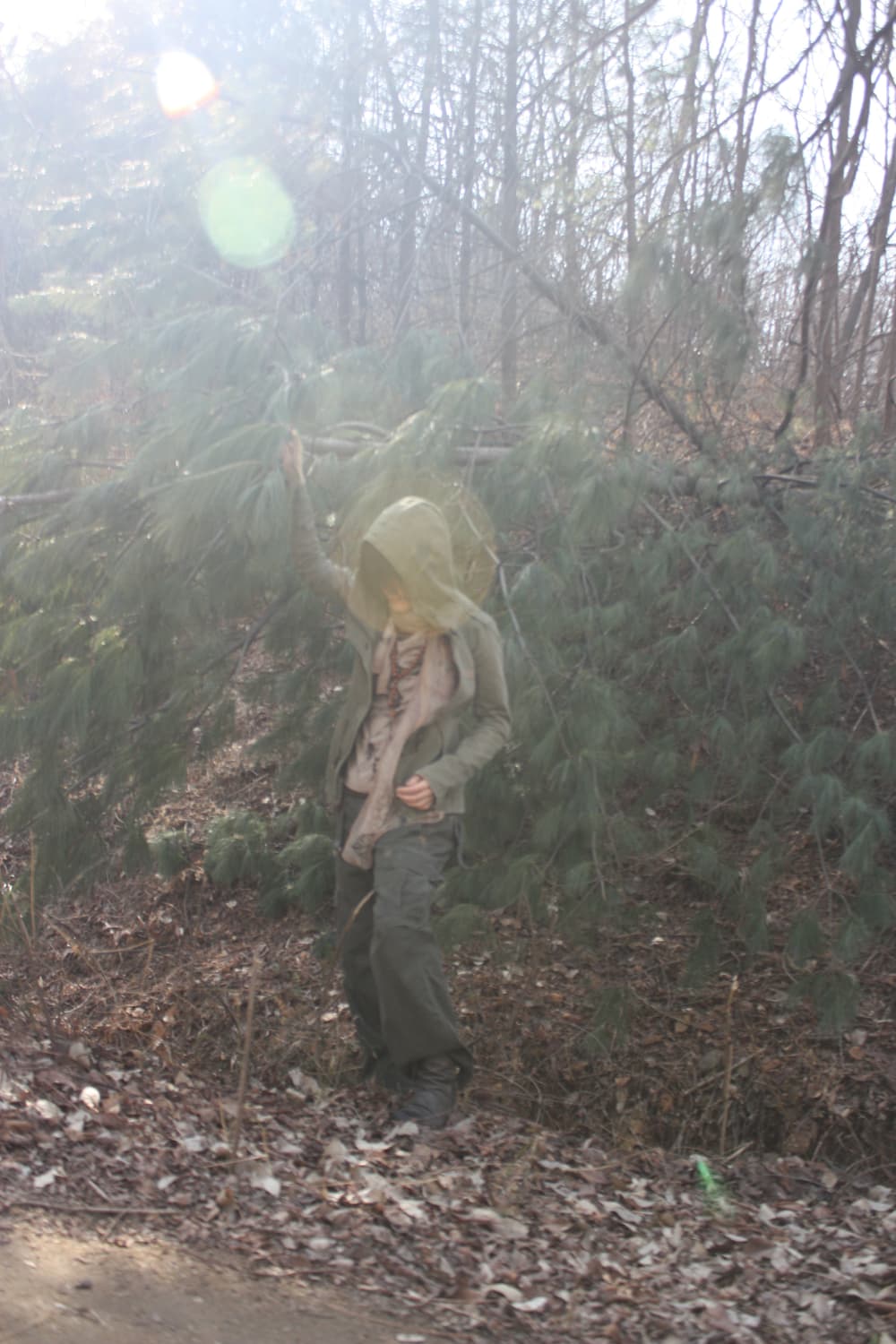 Moussy MILITARY LINE 에어포스 타입 후드 야상 상품이미지2