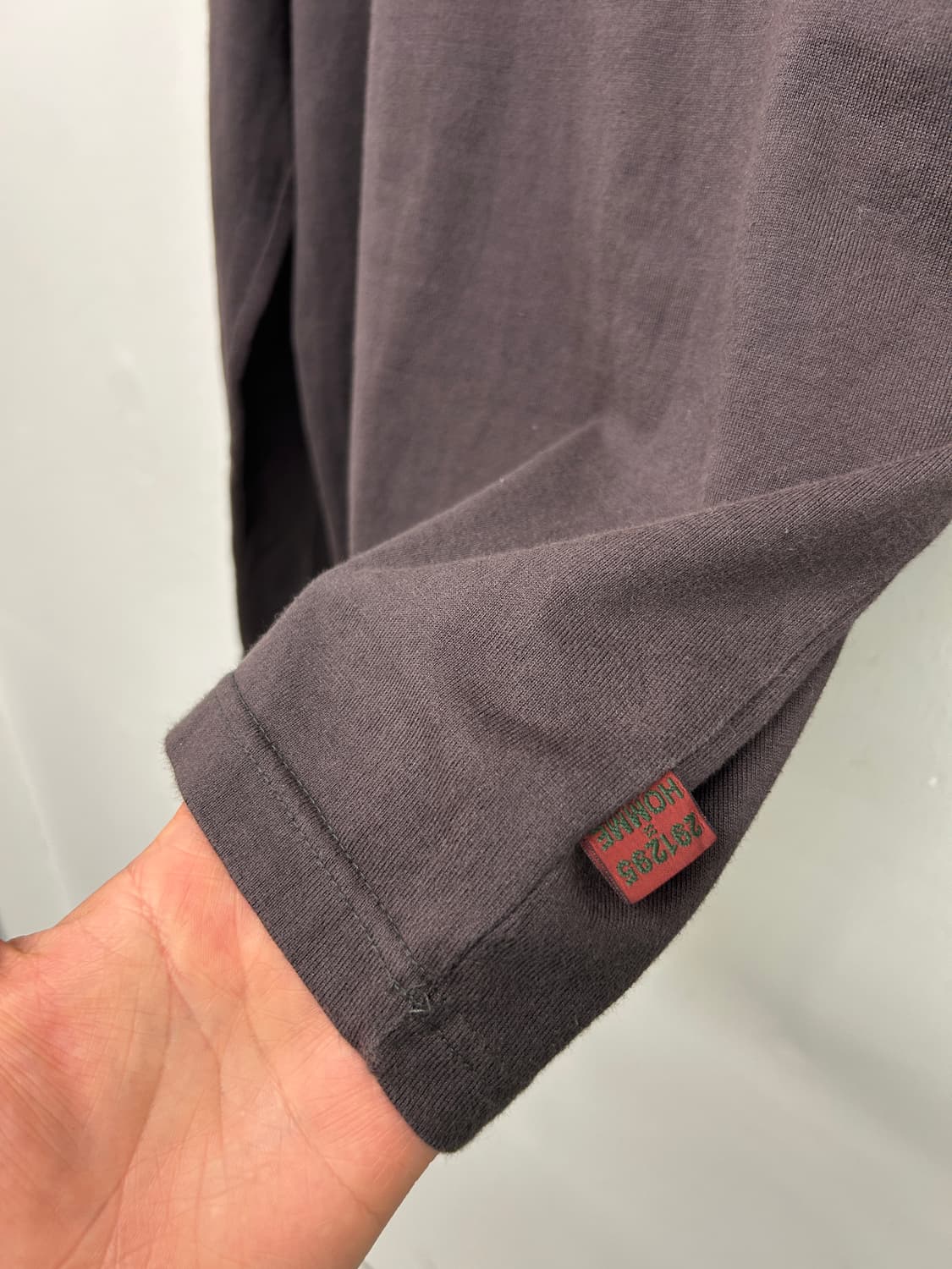 291295=Homme 하이넥 롱 슬리브 상품이미지3